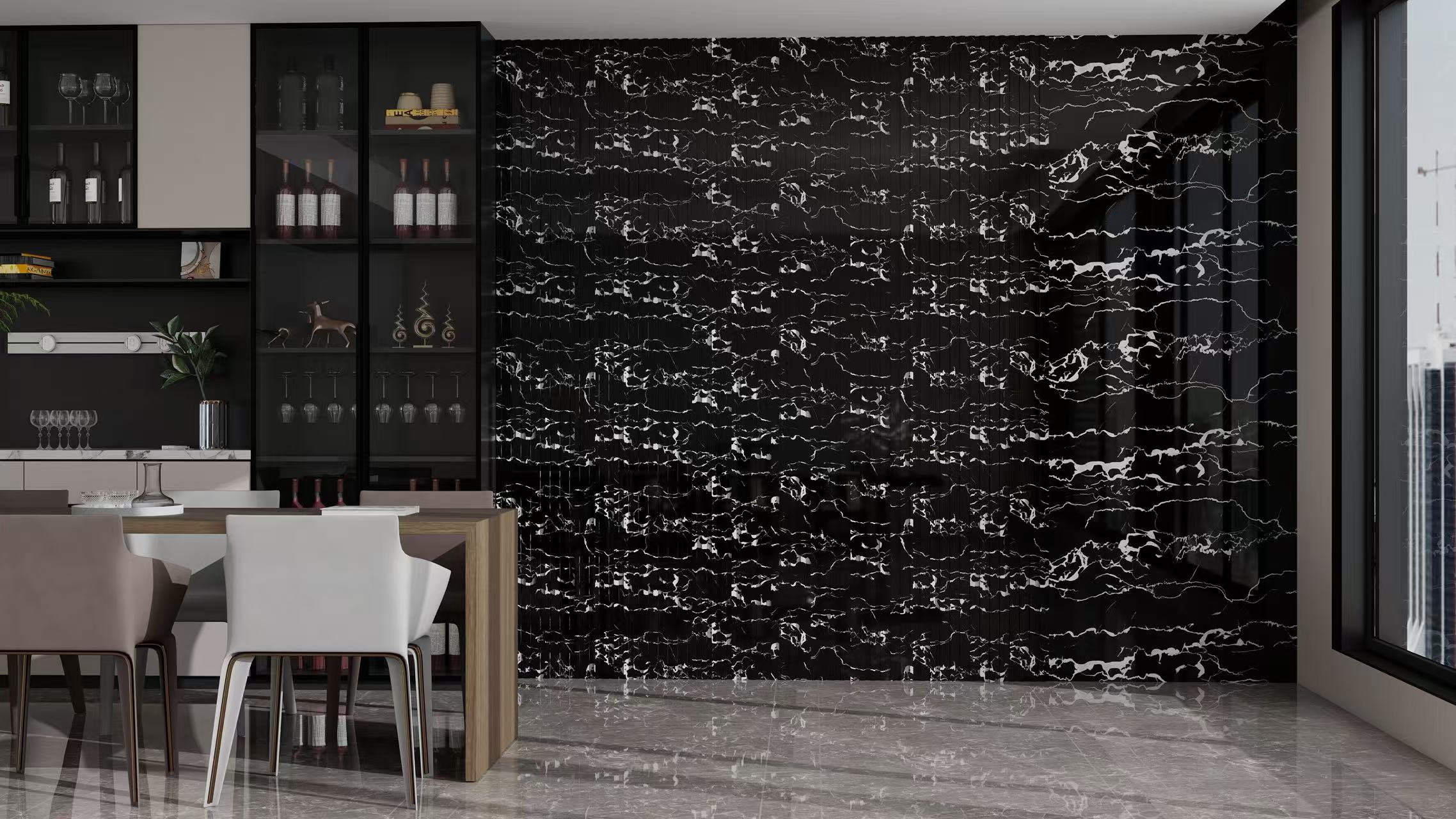 C-46 WPC Fluted Wall Panel
