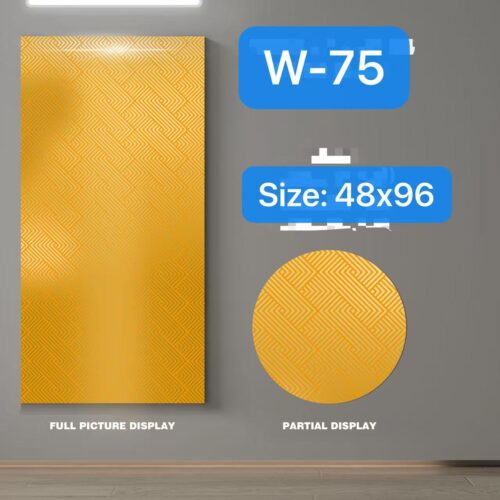 W-75 Acrylic Bamboo Charcoal Panel