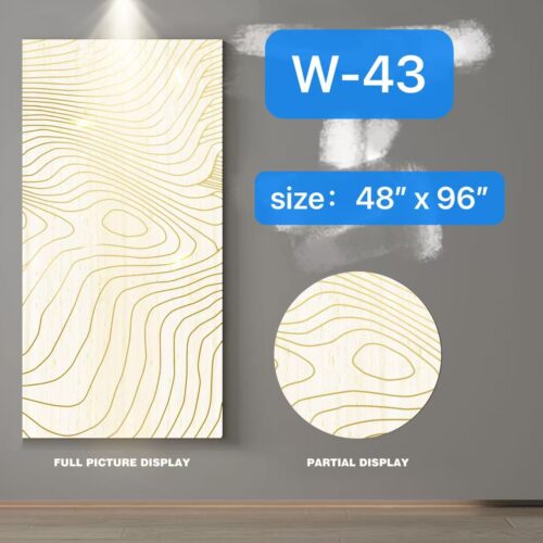 W-43 Acrylic Bamboo Charcoal Panel